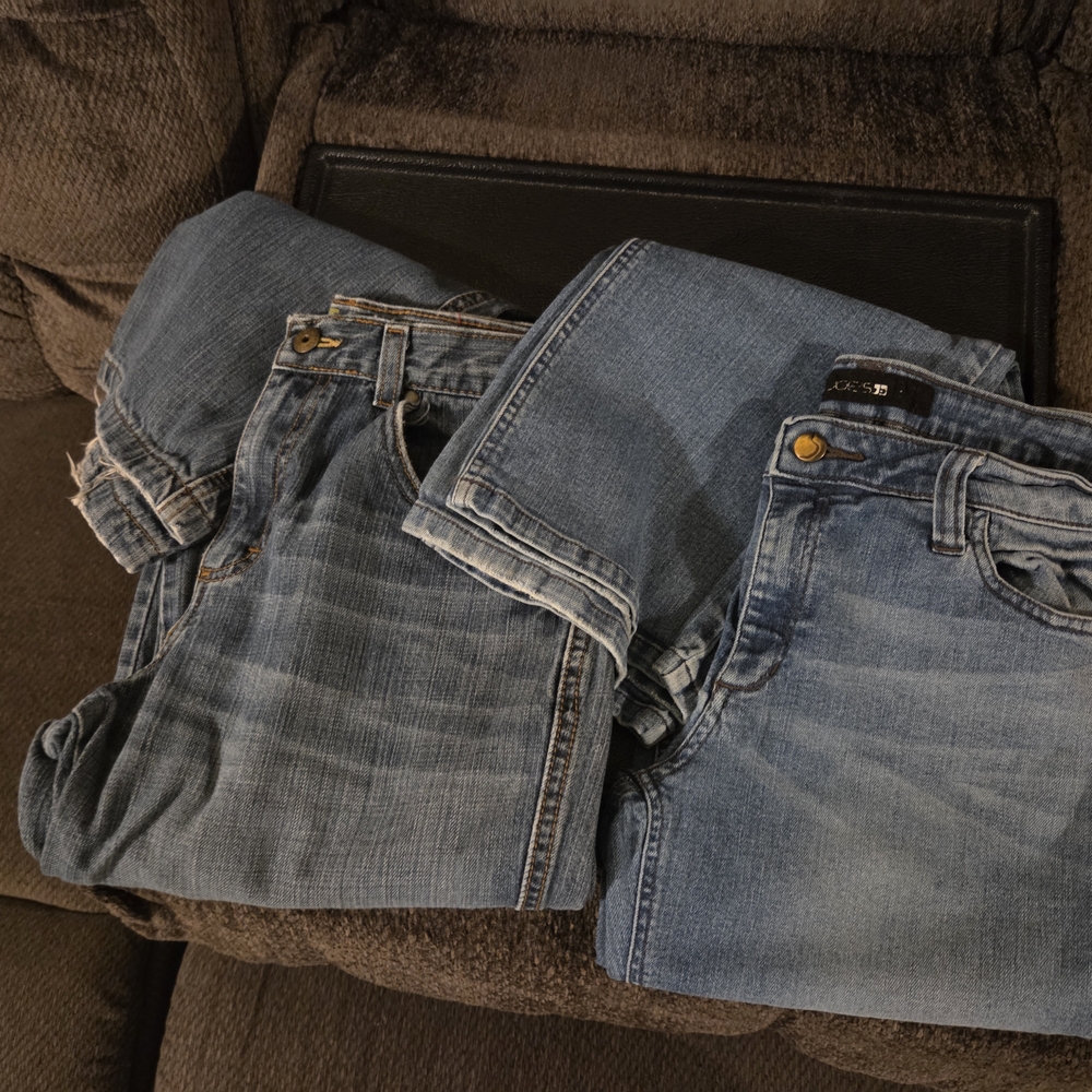 Wrangler Blue Denim Jeans Classic Casual Wear